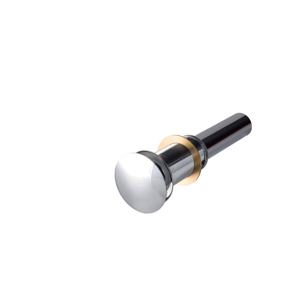 Brienza Bathroom Vessel Sink Umbrella Drain without Overflow in Chrome price history on PriceWatchPro
