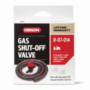 Replacement Gas Shut-off Valve for Riding and Zero-Turn Mowers, Universal Fit