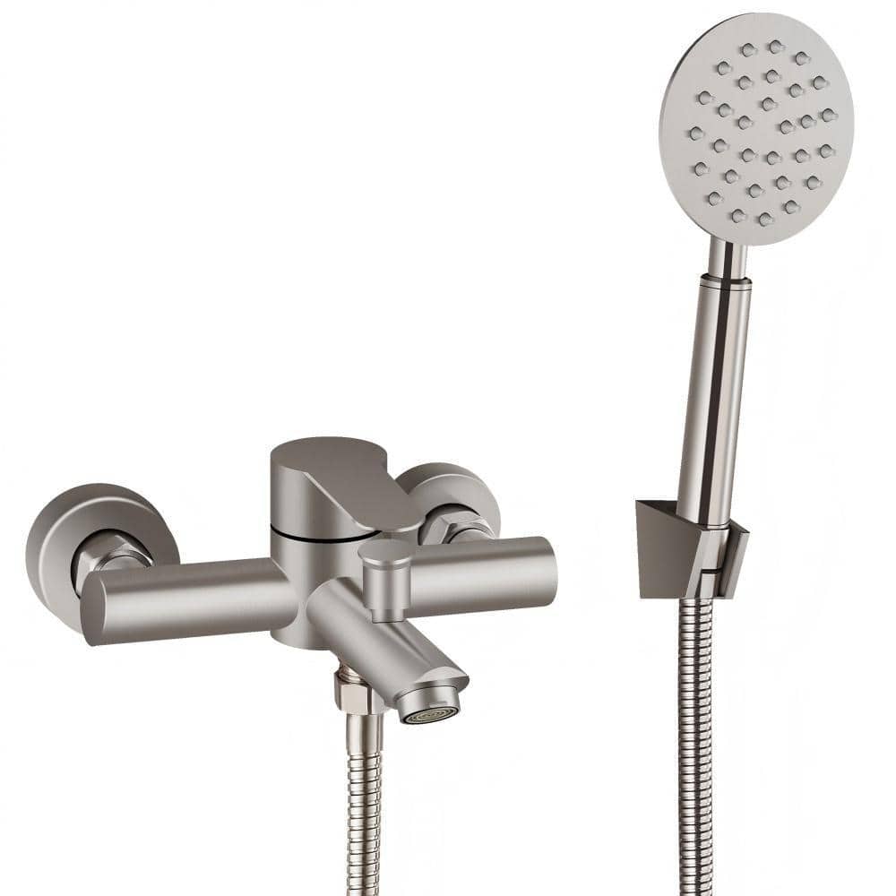 Single Handle 1-Spray Shower Faucet 1.25 GPM with Pressure Balance in Brushed Nickel price history on PriceWatchPro