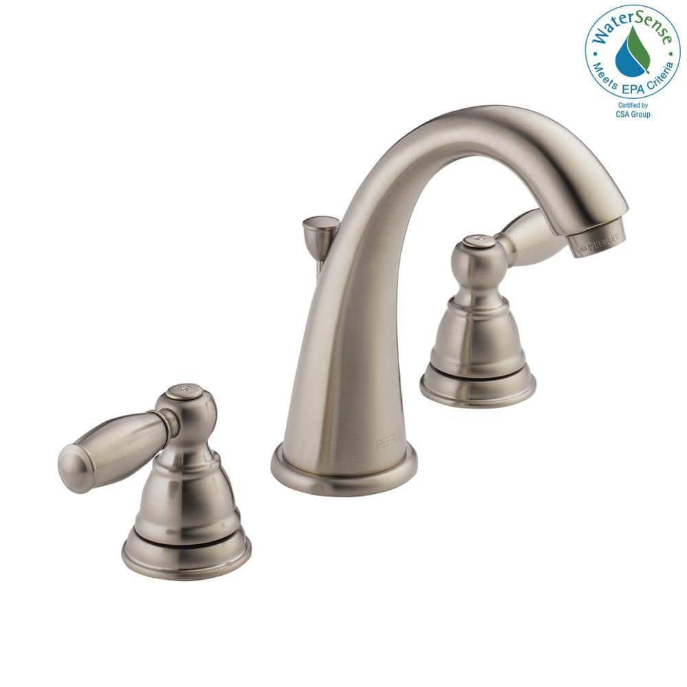 Peerless Claymore 8 In Widespread 2 Handle Bathroom Faucet In