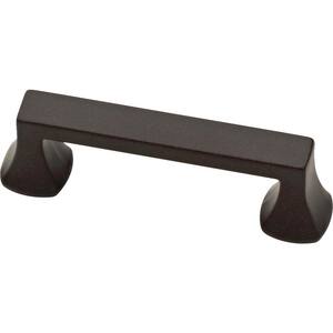 Mandara 3 in. (76 mm) Cocoa Bronze Drawer Pull (10-Pack)