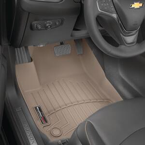 Weathertech Tan Front Floorliner Toyota 4runner 2011 2012 Fits Vehicles With 2 Hooks On Passenger Side Floor 453611 The Home Depot