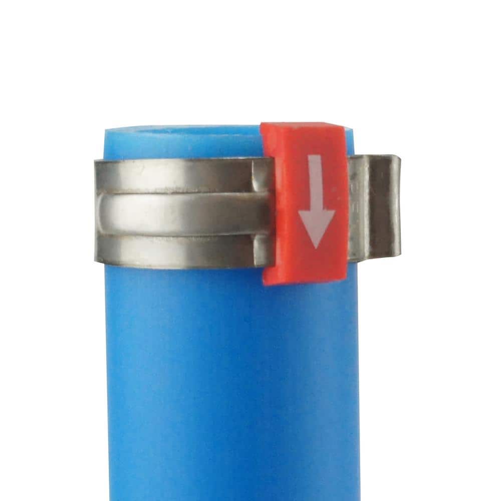 Buy 3/4 in. Stainless Steel PEXB Barb Pro Pinch Clamp Pro Pack (100