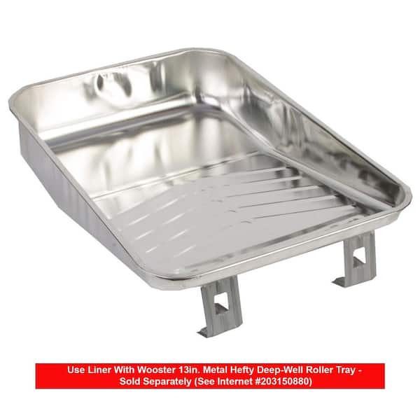 13 in. Plastic Tray Liner For Metal Hefty Deep Well Tray