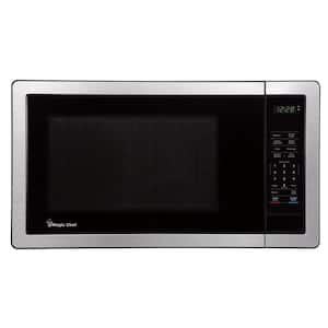 1.1 cu. ft. Countertop Microwave in Stainless Steel with Digital Touch