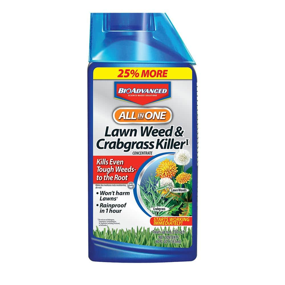 Bioadvanced 40 Oz Concentrate All In 1 Lawn Weed And Crabgrass Killer