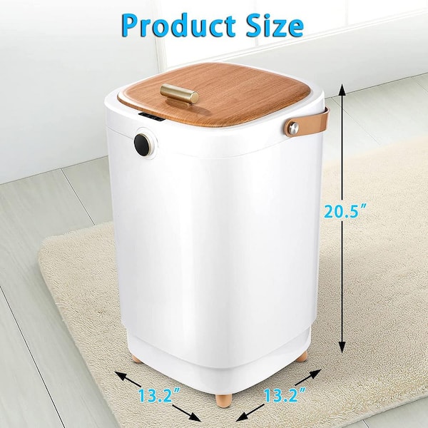 Luxury Large Towel Hot Warmer Bucket with Auto Shut Off-Fits Upto 2 Ov