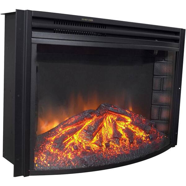 Cambridge 25 in. Freestanding 5116 BTU Electric Fireplace Insert with Remote  Control CAM25CINS-1BLK - The Home Depot
