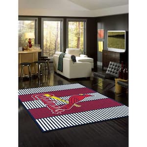 FANMATS MLB - St. Louis Cardinals Red 8 ft. x 10 ft. Indoor Area Rug 20341  - The Home Depot