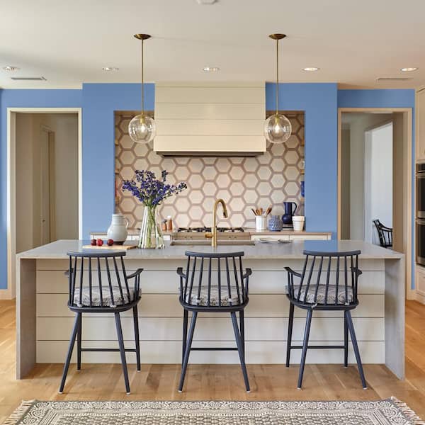 1 gal. #HDC-MD-02 Lapis Lazuli Semi-Gloss Interior Paint