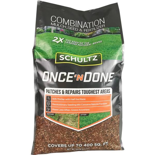 Schultz 10 lbs. Once N Done Patch and Repair Tall Fescue Grass Seed
