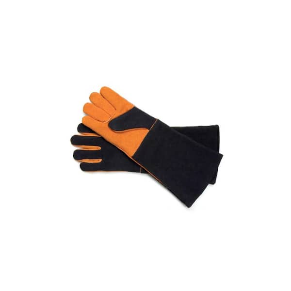 Steven Raichlen Grilling Gloves Best of Barbecue Extra Long Suede