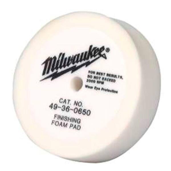 Milwaukee Foam Polishing Pad 49360650 The Home Depot