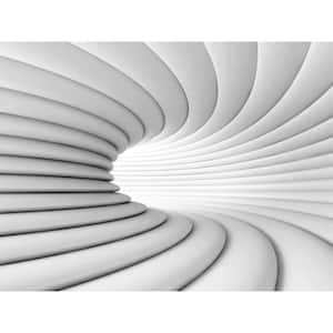 Abstract White Tunnel Non-Woven Wall Mural