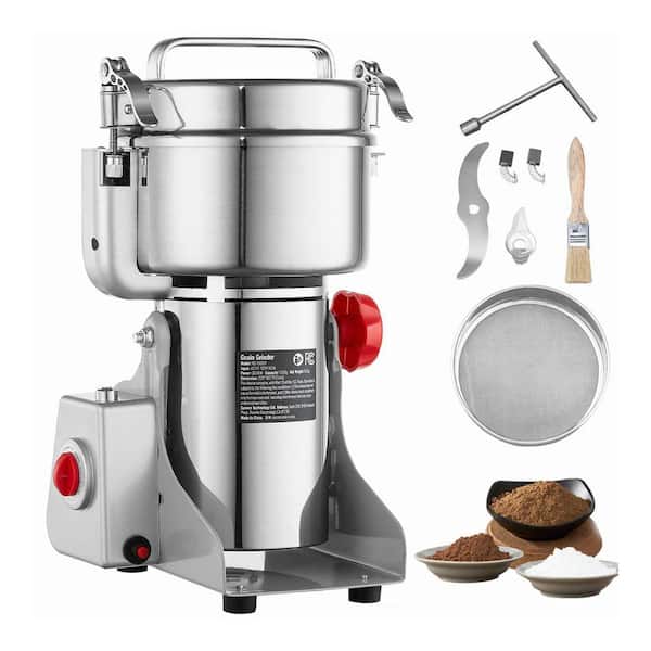 1000g Commercial Spice Grinder Electric Grain Mill Grinder High Speed