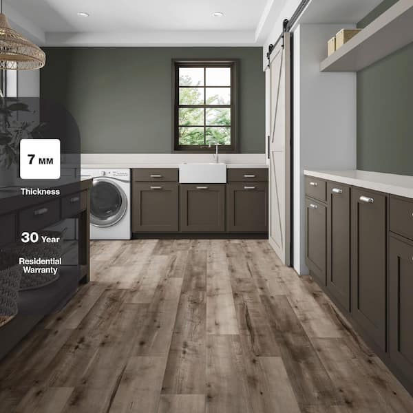 Abottsbury Maple 7 mm T x 8 in. W Laminate Wood Flooring (23.91 sq. ft./case)