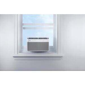 10,000 BTU U-Shaped Inverter Window Air Conditioner WiFi, 9X Quieter, ENERGY STAR Most Efficient Over 35% Savings, White