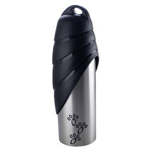 Large Stainless Steel Fin Cap Pet Travel Water Bottle
