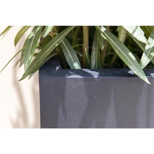Large Planters Black Floor-mounted / XXL Metal Plant Pots for Large Plants  and Trees Industrial Decor / Statement Plant Pots Large 