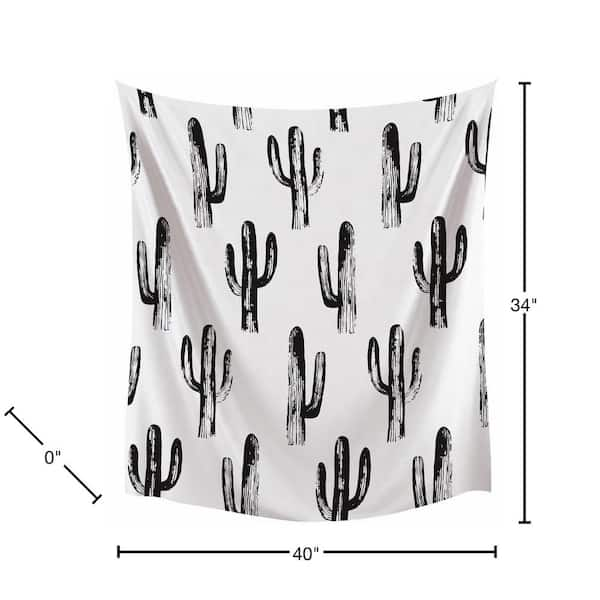 Cute black and online white tapestry