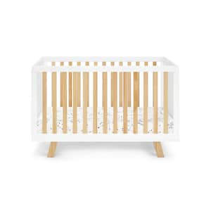 White Solid Wood Crib