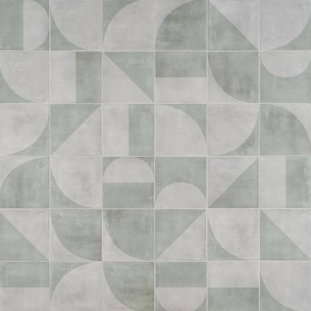 Quincy Green 4 in. x 0.33 in. Matte Porcelain Tile Sample price history on PriceWatchPro