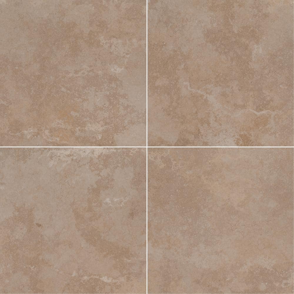 Msi Tempest Natural 18 In X 18 In Matte Ceramic Stone Look Floor And Wall Tile 2025 Sq Ft 8471