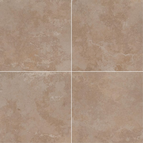 MSI Tempest Natural 18 in. x 18 in. Matte Ceramic Stone Look Floor