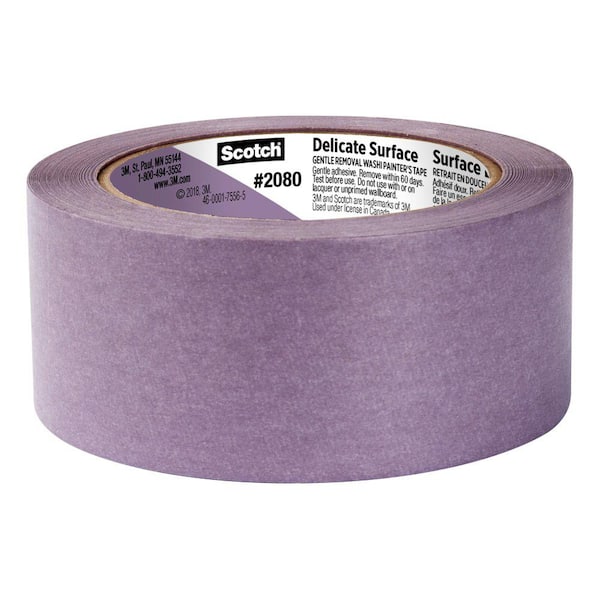 3M Masking & Painter's Tape: 1 Wide, 6 Mil Thick - Rubber Adhesive | Part #00021200028762