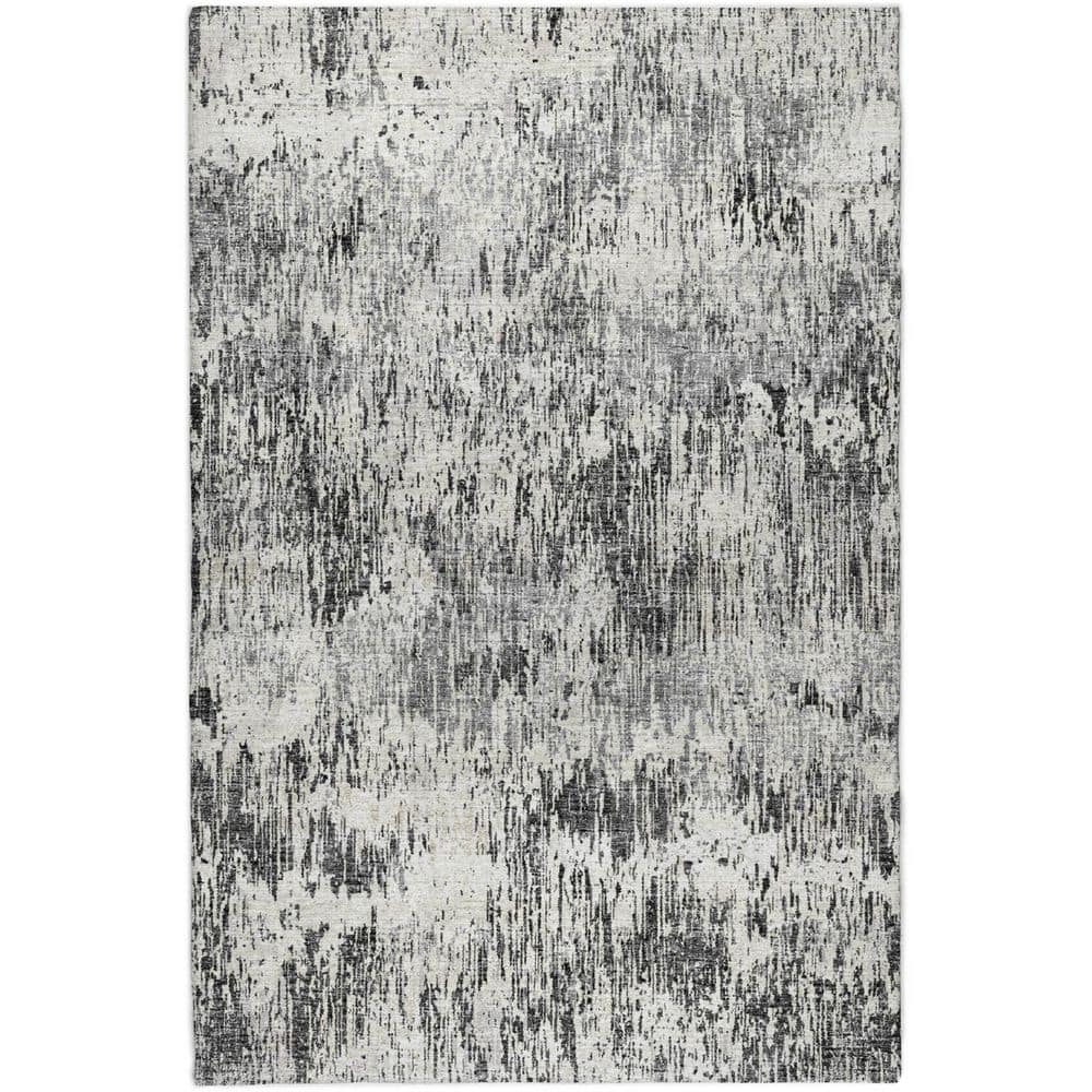 Dream Shag Premium Machine Washable Abstract ADS66 Gray 9 ft. x 12 ft. Area Rug price history on PriceWatchPro