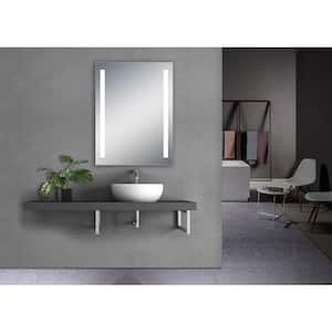Treviso 20 in. W x 26 in. H Rectangular Frameless LED Wall Mount Bathroom Vanity Mirror in Chrome