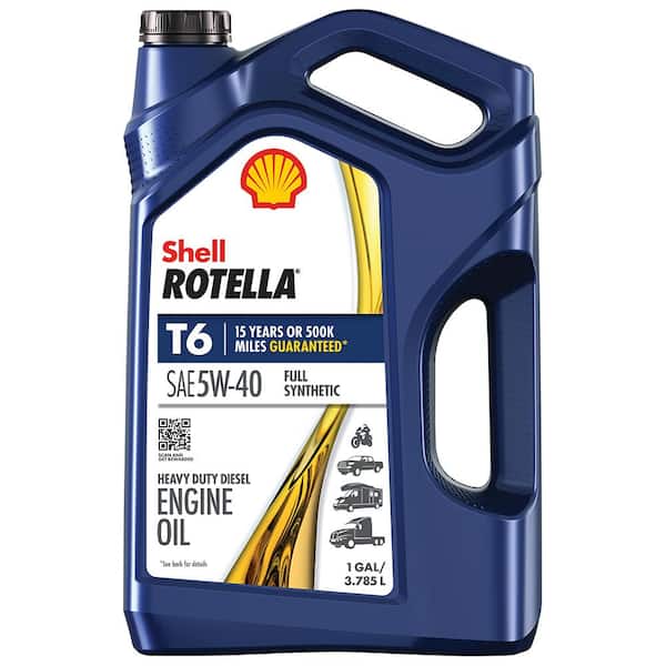 Shell Rotella Shell Rotella T6 Full Synthetic SAE 5W-40 Diesel Motor Oil 1 Gal.