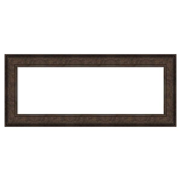 Ridge Bronze 42 in. x 18 in. Polystyrene Framed Dry Erase Magnetic Memo Board