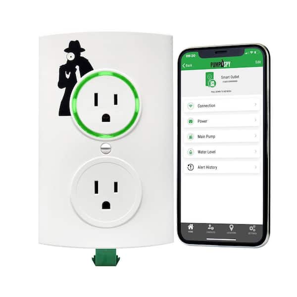 Wi-Fi Sump Pump Smart Outlet