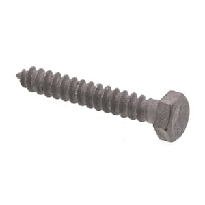 5/16 in. x 2 in. A307 Grade A Hot Dip Galvanized Steel Hex Lag Screws (25-Pack)