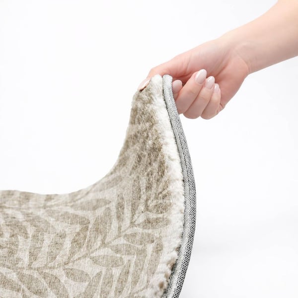 Dream Shag Premium Machine Washable Abstract ADS111 Taupe 2 ft. x 3 ft. Accent Rug