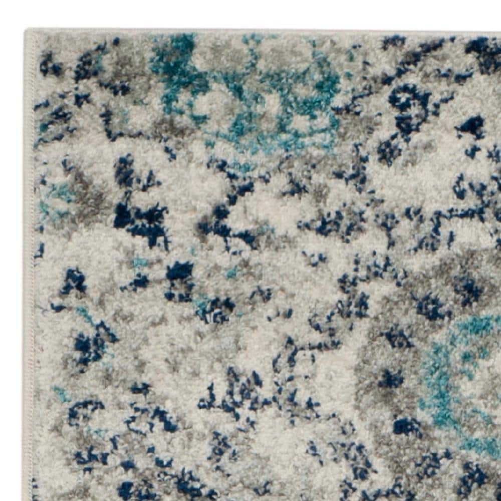 Elegant Madison 2'3" x 6' Runner Rug in Cream and Light Grey