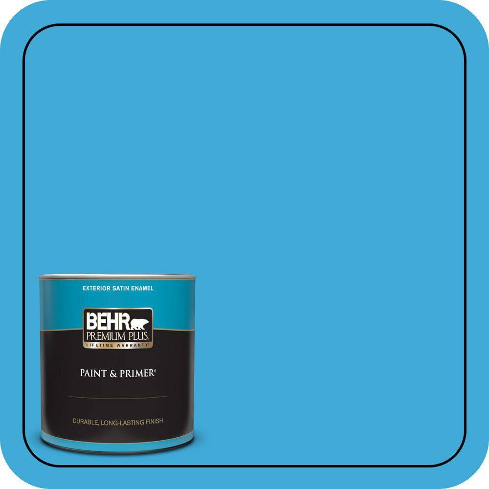 1 qt. #550B-5 Windjammer Satin Enamel Exterior Paint & Primer price history on PriceWatchPro