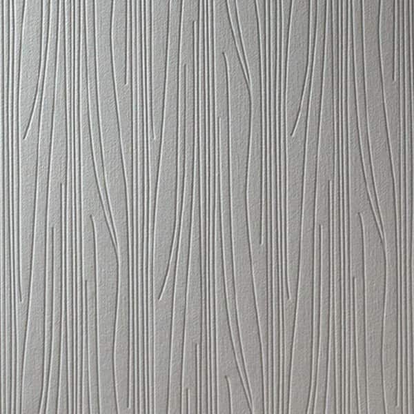 Subway White Paintable Wallpaper