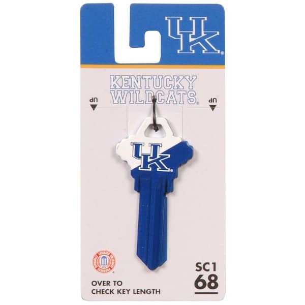Hillman #68 NCAA Kentucky Wildcats Key Blank