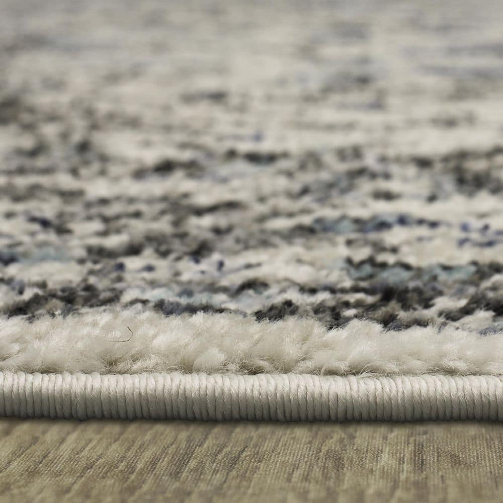 Bonilla Blue Floral Medallion 1'11" x 3'0" Synthetic Area Rug