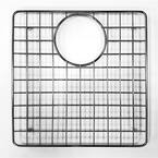 12.4 in. Grid for Kitchen Sinks in Brushed Stainless Steel