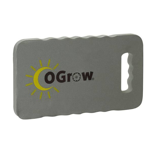 Ogrow 1 in. Thick 14 in. x 8 in. Grey Garden Kneeling Pad