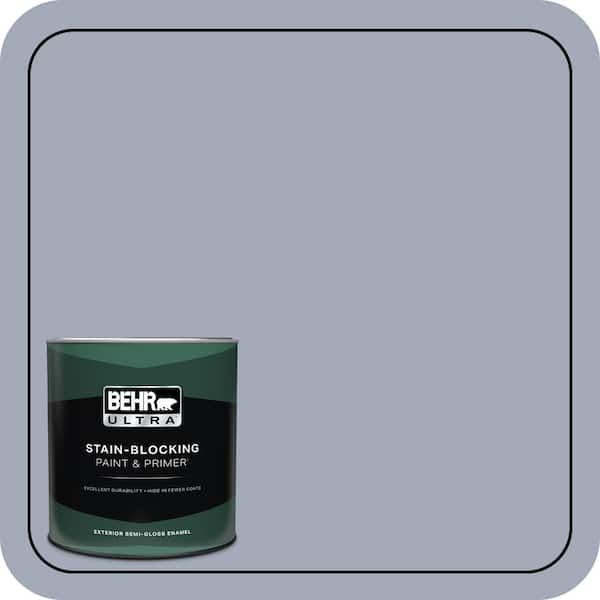 BEHR ULTRA 1 qt. #610F-5 Ridge View Semi-Gloss Enamel Exterior Paint & Primer