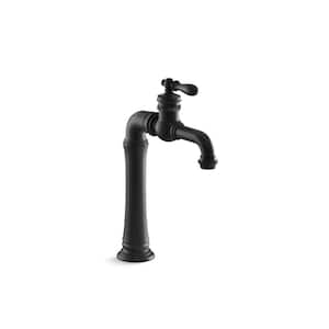 Artifacts Single Handle Bathroom Faucet in Matte Black