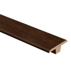 Strand Woven Bamboo Cocoa Bean 3/8 in. Thick x 1-3/4 in. Wide x 94 in. Length Hardwood T-Molding