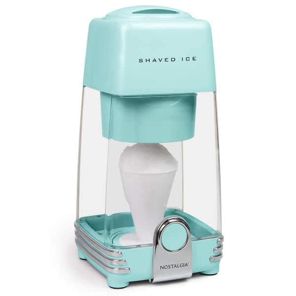 Nostalgia 12 oz. Electric Shaved Ice Snow Cone Machine in Aqua