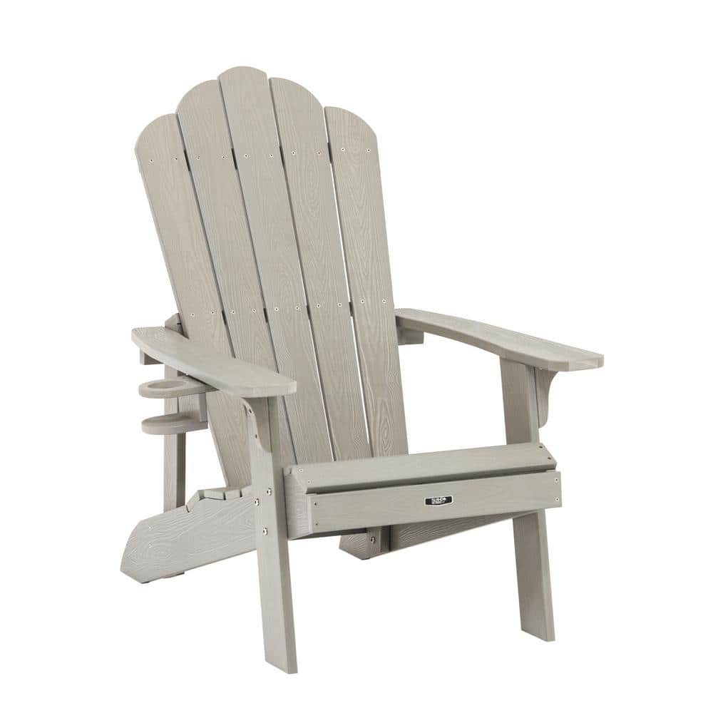 living accents slate resin frame adirondack chair