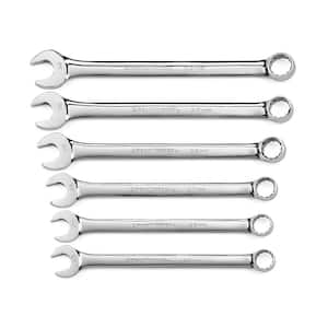 12-Point Metric Long Pattern Combination Wrench Set with Roll (6-Piece)
