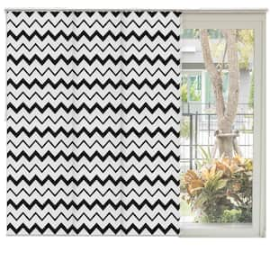 Wave Cordless Light Filtering Adjustable Sliding Panel Track Blind with 23 in. Slats - Up to 86 in. W x 96 in. L